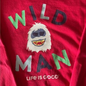 'Wild Man' Graphic Tee by Life is Good